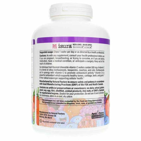 C-500 Mg Natural Fruit Chew, NF